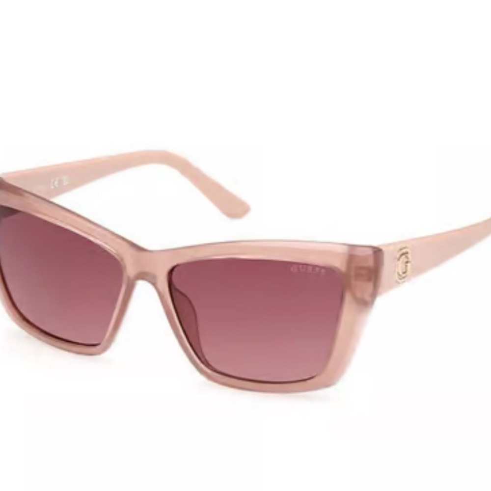 Guess Pink & Gold Cat-Eye Sunglasses – Brand New - Picture 3 of 7
